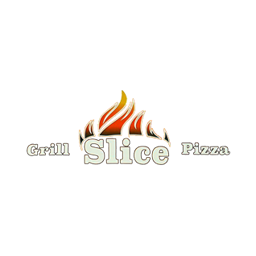 Slice Pizza and Grill logo.